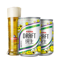 青岛啤酒（TsingTao）纯生10度 200ml*24听 整箱装（电商尊享）