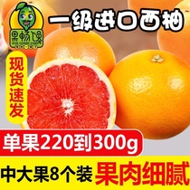果畅馋南非红心西柚6-8个装葡萄柚子补叶酸包邮单颗8两左右