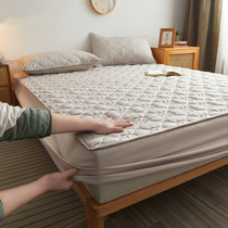 床笠单件夹棉加厚席梦思床垫保护套磨毛床罩全包防尘防滑罩套定制