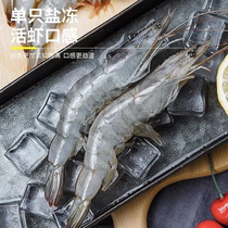 盐冻厄瓜多尔大虾20/30海虾海鲜大虾
