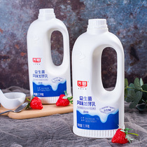 光明益生菌发酵乳1.1kg/大桶装酸奶水果捞网红新鲜低温营养早餐奶