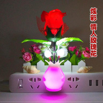 新中式结婚灯具用品照明厕所中式墙壁灯床头灯卧室小夜灯护眼过道