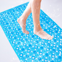 防滑塑料透明浴室防滑垫淋浴房卫生间洗澡按摩带吸盘卫浴环保地垫
