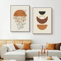 现代轻奢抽象高级感极简客厅沙发背景墙艺术卧室餐厅二联装饰挂画