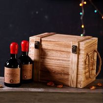 【优质葡萄酒】买一送5正品稀有15度珍藏级珍酿法国红酒蜡封干红