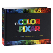 皮克斯的色彩 英文原版 Color of Pixar 动画艺术设定集 动画制作 寻梦环游记 精装收藏画册 Tia Kratter 英文版进口原版英语书籍