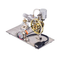 自制喷气发动机斯特林发电蒸汽机物理实验科学小制作发明玩具模型