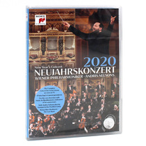 原版进口 2020年维也纳新年音乐会 DVD 尼尔森斯 Andris Nelsons