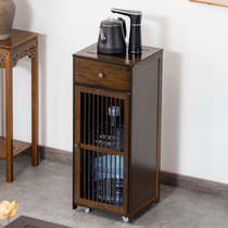 客厅茶吧机纯净水桶柜自动上水饮水柜办公室家用移动茶水柜置物柜