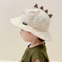 宝宝遮阳帽儿童帽子婴儿防晒夏季薄款男女童速干盆帽渔夫帽小月龄