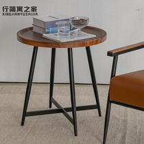 轻奢茶几小户型客厅家用现代简约椭圆形简易小桌子极简茶桌