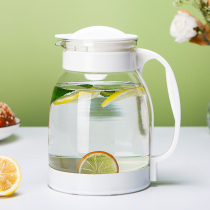 玻璃冷水壶大容量耐高温泡茶壶凉白开水家用夏季加厚凉水壶套装
