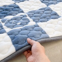牛奶绒毛毯床单单件加绒冬天季毛茸茸珊瑚法莱绒保暖铺床防滑被单