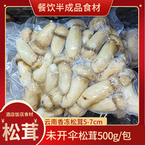 新鲜冰鲜松茸冷冻 香格里拉产精选品质家用商用款野生蘑煲汤5-7cm