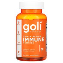 Goli Nutrition,Triple Action Immune 软糖，60 粒