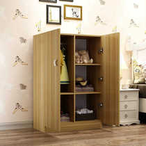 儿童衣柜实木质矮小型简易组装小户型单人简约现代经济型收纳柜子
