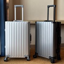全铝镁合金行李箱男女24寸铝框万向轮拉杆箱20寸登机旅行金属箱子