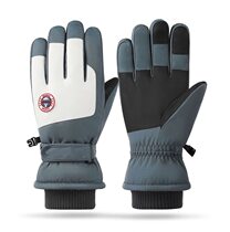 抗寒零下40度亚布力滑雪手套男女防风防水加绒加厚灵敏触屏手套厚