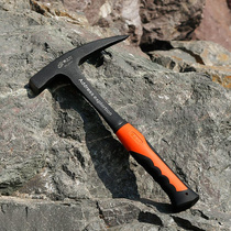 进口德国地质锤专业勘探锤尖头扁头一体锤子逃生锤专业
