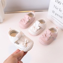 2023夏季新款婴幼儿凉鞋0-3-6-12个月女宝宝软底镂空公主鞋魔术贴