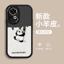适用华为nova12手机壳新款12ultra熊猫panda萌系卡通Huawei全包防摔11Pro液态硅胶10se高级感9por情侣8/7女款