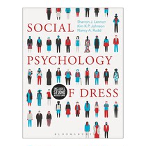 英文原版 Social Psychology of Dress 服饰的社会心理学 含学习卡 服装设计专业教材 英文版 进口英语原版书籍