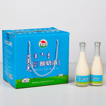 原味酸奶酒6度 6瓶每箱 300ml新品内蒙特产甜酒女士低度米酒包邮