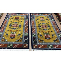 尼泊尔纯手工羊毛毯地毯直邮藏毯120织卧室客厅家用客厅毯子13