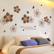 电视床头改造背景墙壁墙贴装饰温馨房间布置卧室贴纸贴画创意自粘
