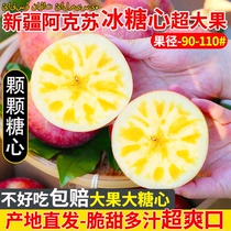 正常发货新疆阿克苏冰糖心苹果当季新鲜水果丑苹果红富士特级大果