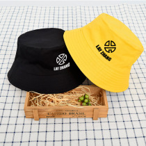 张艺兴Lay周边帽子EXO巡回演唱会大航海周边双面渔夫帽遮阳帽女