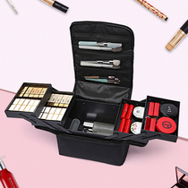 专业化妆箱收纳多层大号化妆包手提美甲纹绣美容跟妆多功能工具箱