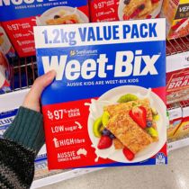 澳洲代购weetbix weet-bix儿童谷物营养早餐高纤维即食欢乐颂麦片