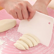 梯形塑料刮板烘焙大号肠粉面粉刮刀面团切刀厨房用具烘培抹刀油刷
