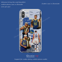 NBA库里涂鸦手机壳适用于苹果14promax金州勇士队华为mate60p50phone12篮球vivo球衣OPPO小米13pro球队