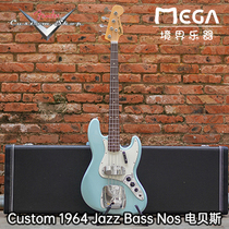 (已售，定制参考） fender custom shop  1964 Jazz Bass Nos