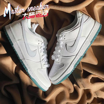 Nike耐克Dunk Low GS白绿 女款 潮流复古 低帮休闲板鞋FD9911-101