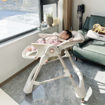 卡曼宝宝餐椅婴幼儿吃饭餐桌椅家用可坐躺多功能便携儿童学座椅子