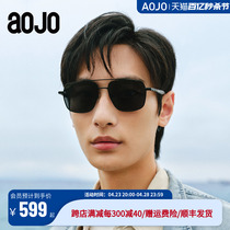 aojo23年新品防晒偏光太阳镜男士开车驾驶眼镜近视墨镜AJ202SJ403