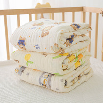婴儿浴巾新生超软宝宝纯棉纱布专用儿童毛巾被男女孩全棉吸水包被