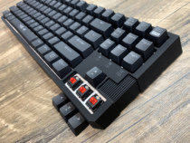 cherry机械键盘樱桃红轴青轴茶轴87键侧刻RGB游戏电竞吃鸡程序员