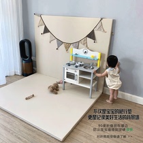 宝宝爬行垫xpe可折叠加厚4cm定制家用客厅垫子儿童地垫婴儿爬爬垫