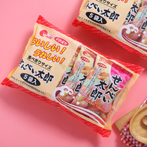 日本进口零食池田屋什锦海鲜味仙贝虾片米饼米果膨化食品110g