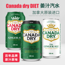加拿大原瓶进口Canada dryGinger Ale姜汁汽水干姜水生姜水苏打水