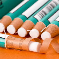 日本三菱橡皮笔美术生素描小学生专用高光橡皮铅笔形笔式橡皮擦创意卷纸不留痕擦的干净4b橡皮旗官方舰店