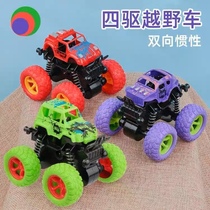 惯性四驱模型越野车回力合金耐摔儿童男孩玩具车小汽车儿童玩具