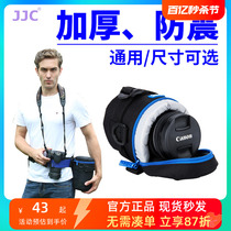 JJC镜头包24-70mm适用尼康佳能索尼富士微单反相机镜头筒腰包长焦袋保护套70-200收纳包便携小痰盂50mm定焦