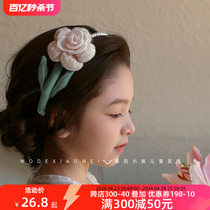韩国儿童发箍女甜美可爱气质花朵珍珠发卡发饰小女孩公主头箍头饰