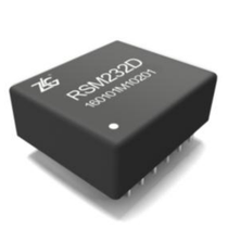 ZLG原装RSM232D 双路隔离3.15-5.25V供电232收发器模块 2500V耐压