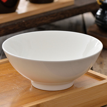 10个装6寸陶瓷米饭碗面碗老式三大碗家用饭碗菜碗扣肉碗加厚包邮